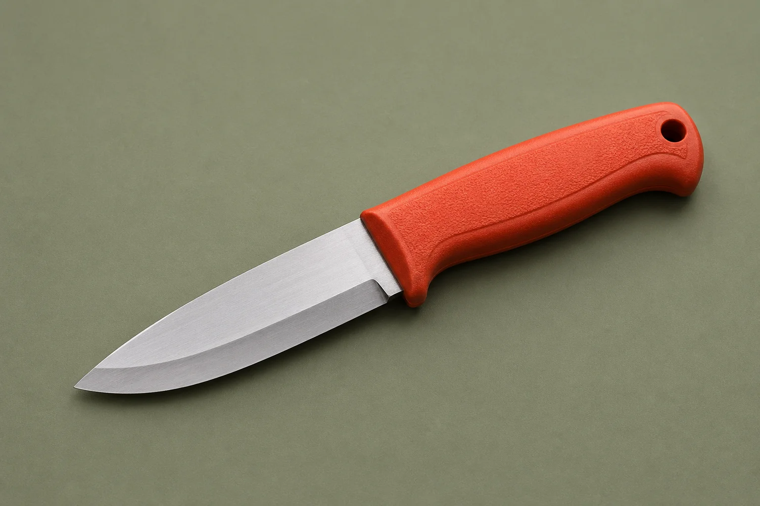 Morakniv Companion : couteau à manche ergonomique noir et lame courte scandinave, photo produit